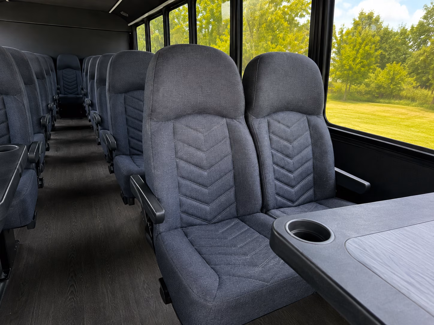 edmond concert transportation onboard seating