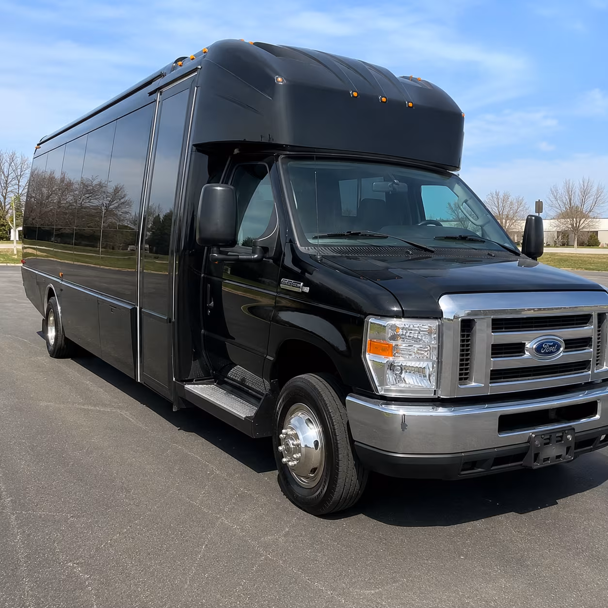 party buses for edmond concert groups who want the night to start early